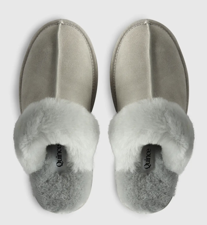 shearling slippers